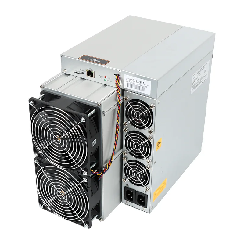 

Bitmain Antminer S19 Pro 110t 3250W S19 95t Blockchain Miners Bitcoin BTC Eth ASIC Mining Machine Antminer S19 Pro