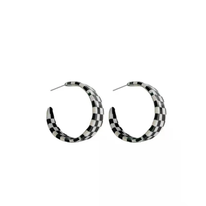 925 silver needle fashion earr