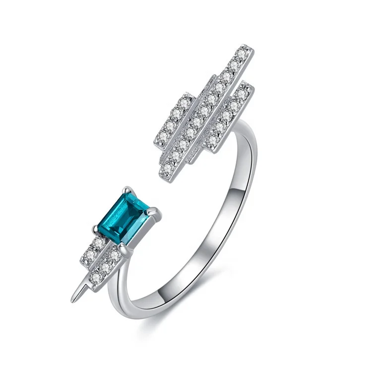 

Wholesale Wedding Gemstone Rings Women Latest Gold Ring Designs For Girls 925 Sterling Silver