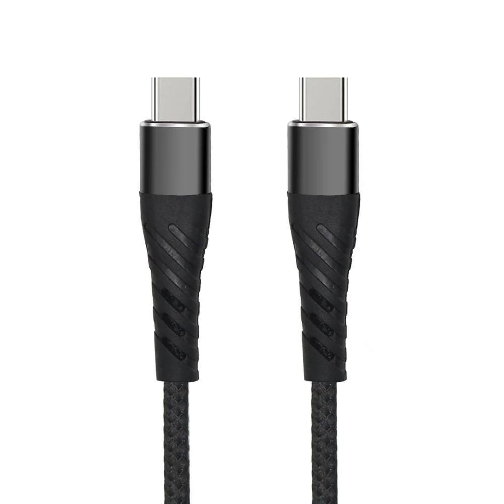 

Nylon Braid 60W PD Cable 3A Fast charging Data Cable C Type Cable Quick Charge