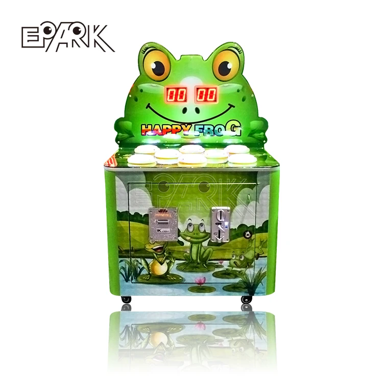 

Coin Operated Ticket Redemption Hammer 2 Player Luxury Frog Jump