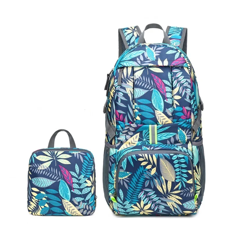 

Wholesale fashion nylon custom hiking backpack women men's backpacks