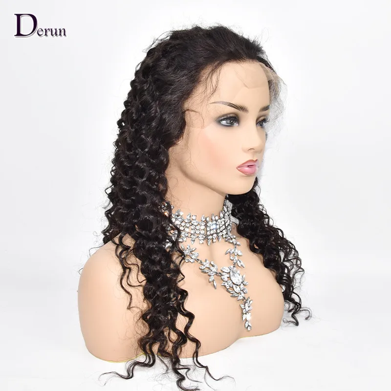 

Natural Color Soft Human Hair Wigs no Shedding no Tangling Straight Body Wave Deep Curly 13X4 Hd Lace Frontal Wig