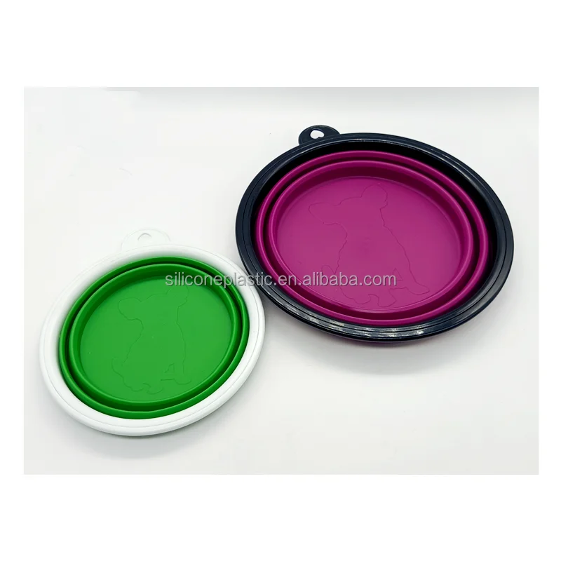 

2021 China factory wholesale pet bowls with mat, Customized color