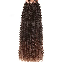 

18inch Long Passion Twist Crochet Hair Extensions Synthetic Water Wave Braiding Hair Bohemia Crochet Braids