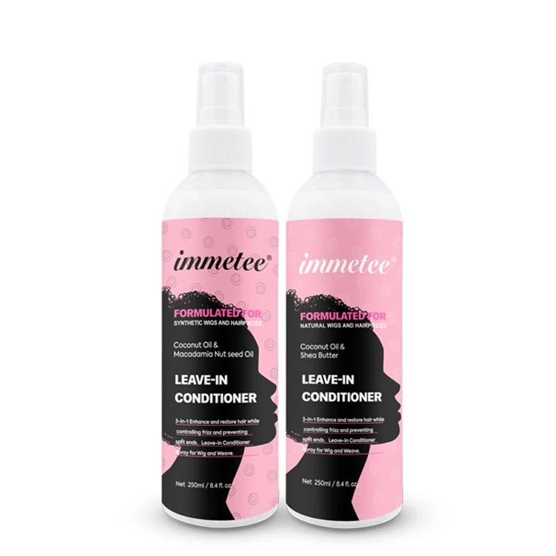 

IMMETEE Leave-In Conditioner Spray Nourishing Repair Mousturizing Anti-dry Hair Wig Leave In Conditioner For Curly Hair