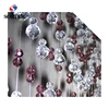 wine red and clear crystal bead curtain for room & hotel decoration/divider