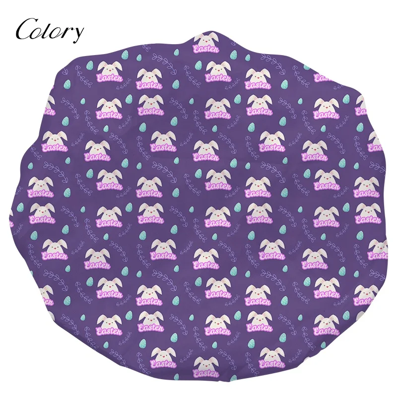 

Colory Cheap Wholesale Custom Logo Satin Hair Bonnet For Women Sleeping Hat, Customized color