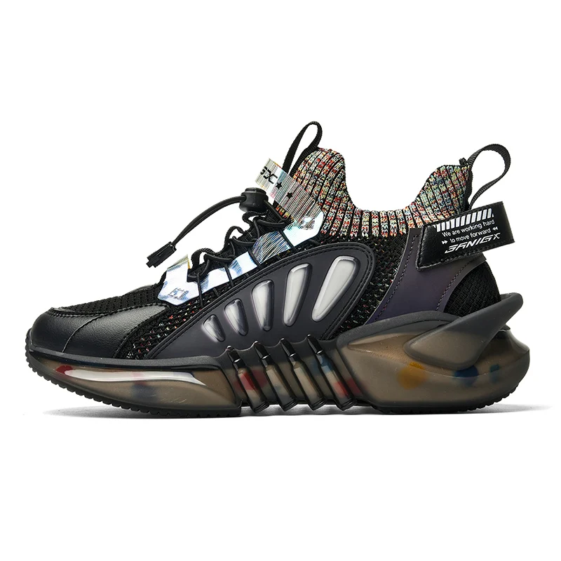 

Light Weight Men Lace Up Running Sneakers Fashion Sport Shoes