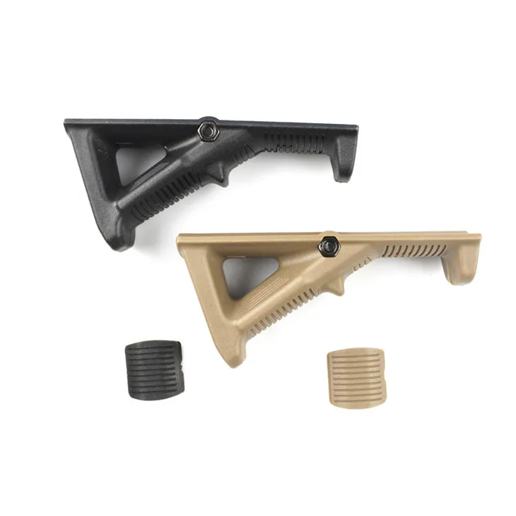 

Tactical Nylon AFG2 Front Grip Accessories Hunting angle Grips Gun Foregrip Holder Triangle hand Grip, Bk/de