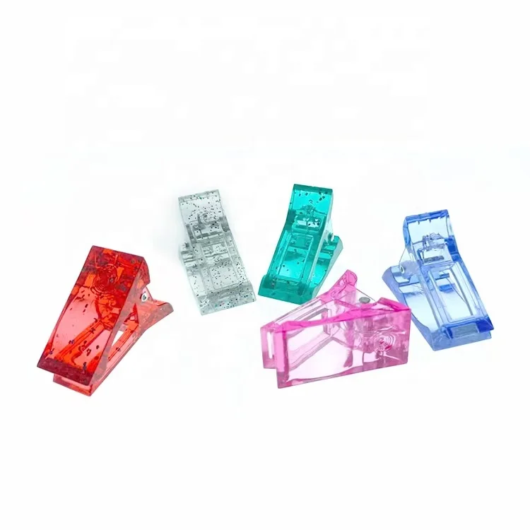 

Hot Selling Colorful Poly Gel Finger Builder Gel Fixed Tips Nail Clip