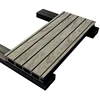 Outdoor wood flooring basketball court