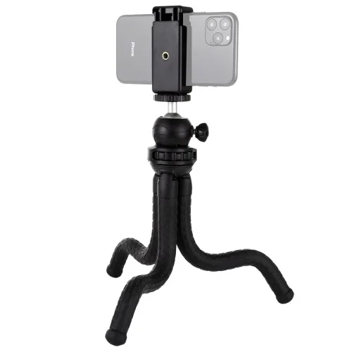 

Factory Wholesale Price 30cm PULUZ Mini Octopus Tripod Mount with Phone Clamp for Camera Phone