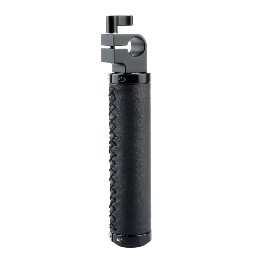 

NICEYRIG Camera Handle Grip with rod clamp for DSLR Camera 15mm Shoulder Rig Support System, Black