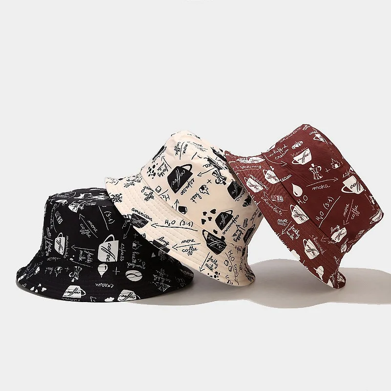 

Free shipping full printing folding fisherman reversible two sides logo bucket hat custom gafitti writing bandanna bucket hats, Many