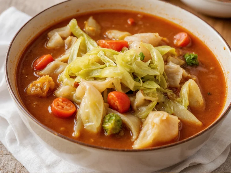 Filled Cabbage Soup: Authentic Recipe & Cultural Guide