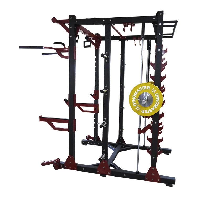 
Hot Sale Functional Fitness Gym Equipment Multi Function Power Rack 