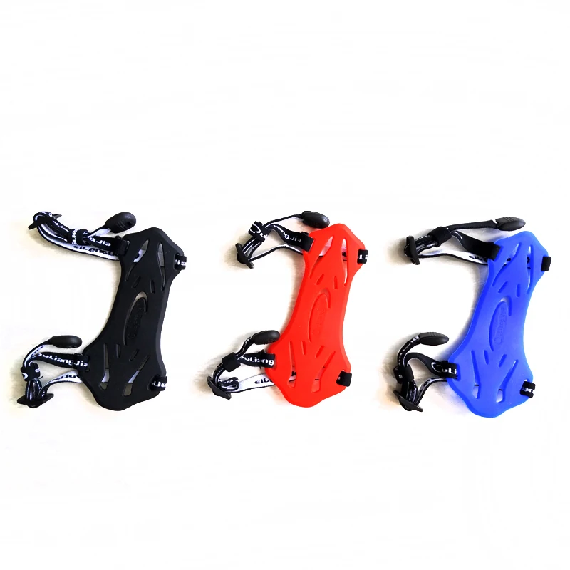 

Archery recurve bow arm guard arm Protector for shooting, Black,blue,red