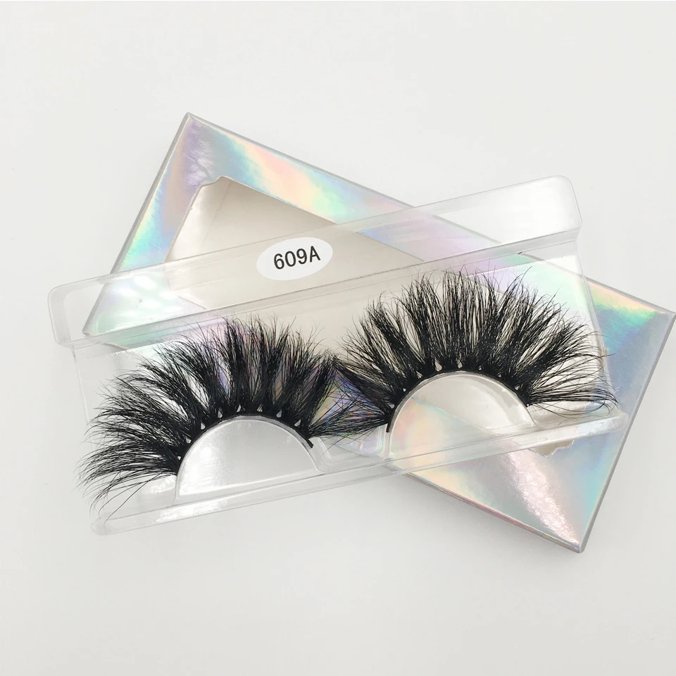 

2021 25mm New Fashion Cruelty Free Dramatic Mink Eyelashes in Bulk