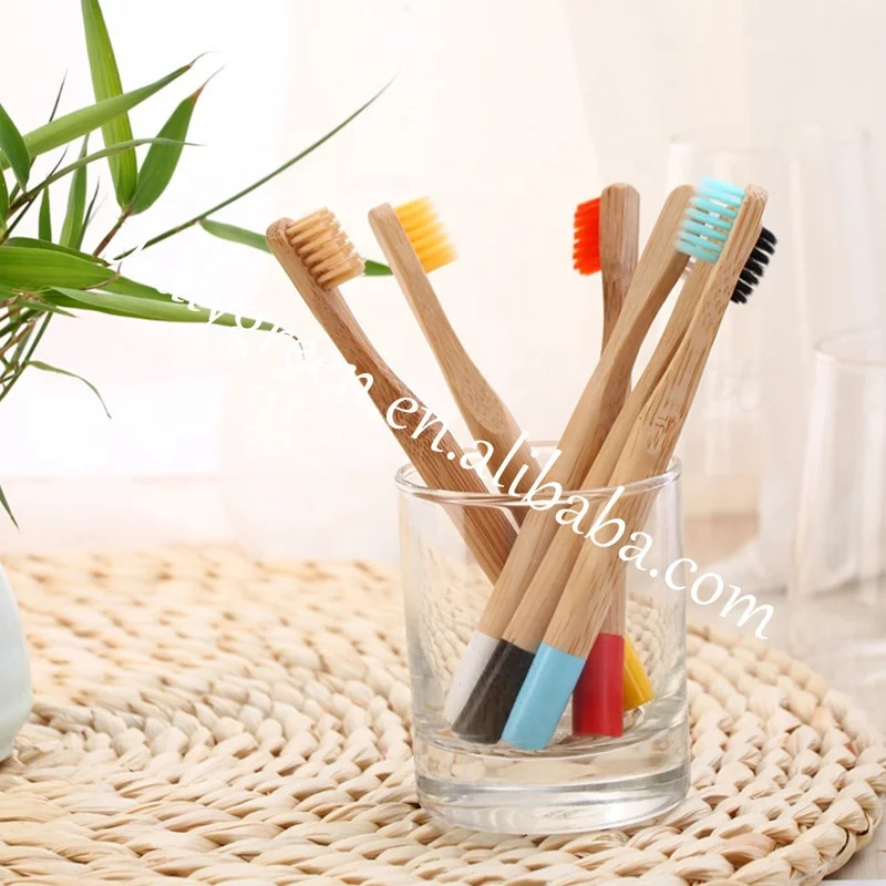 

Zero Waste Soft Brush Head 100% Natural Biodegradable Charcoal Bamboo Toothbrush