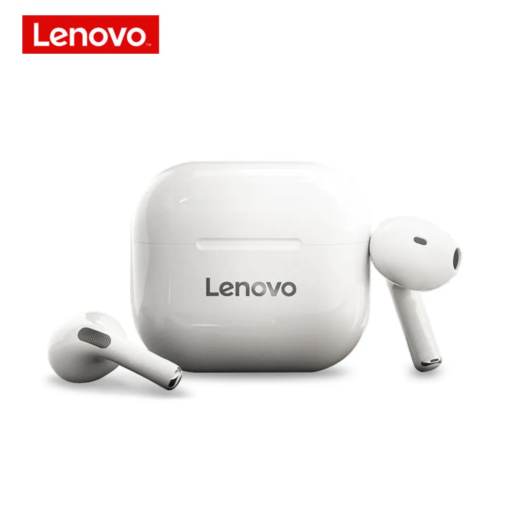 

Original Lenovo Lp40 TWS Earphones BT5.0 Earbuds Wireless Charging Box 9D Stereo Waterproof Headsets With Noise Cancelling