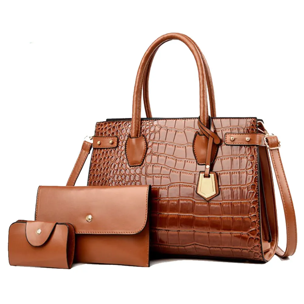 

Online shopping set bag women leather Seashell handbags set