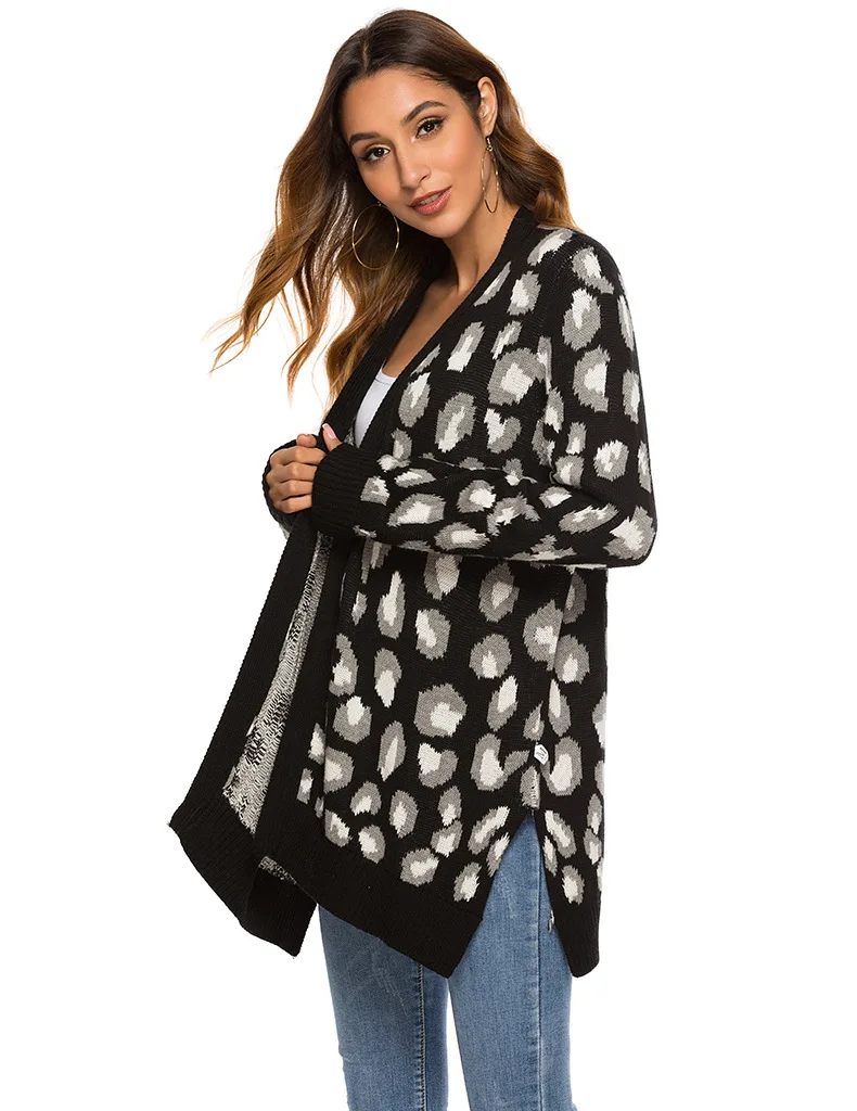 

Womens Winter Kimono Cardigan Long Sleeve Open Front Casual Knit Cotton Tribal Long Sleeve Soft Sweaters Outerwear