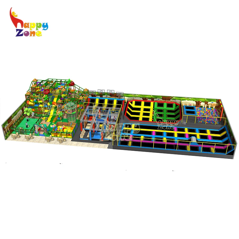 Astm American Standard Nature Design Children's Indoor Soft Playground ...