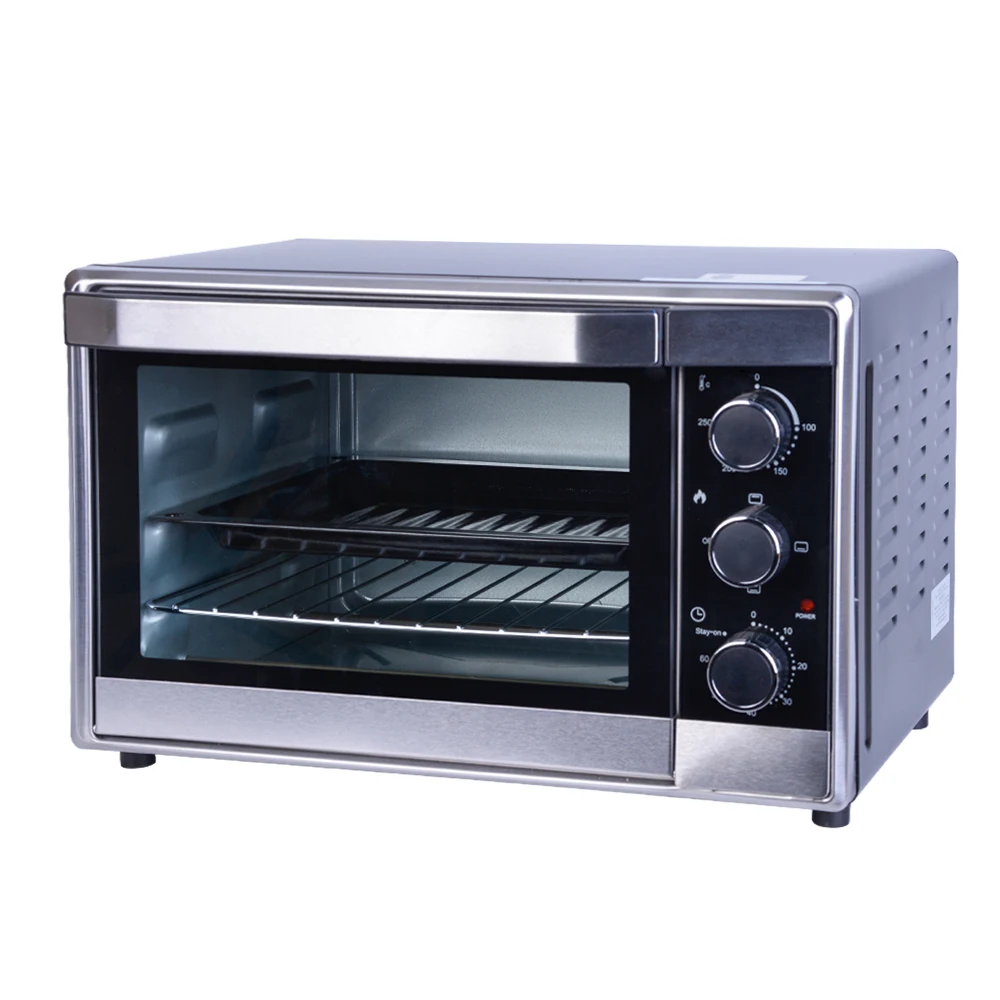 
New 25L Home Use Multifunction Smart Pizza Bread Maker Electric Toaster Oven 