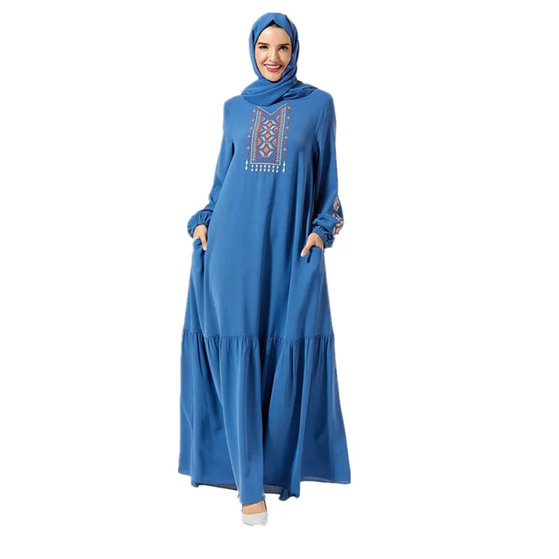 

Dubai Abaya Women Muslim Islamic Clothing Dresses Dubai Caftan Arabe Moroccan Style Islamische Kleidung (No Scarf) Winter Abaya