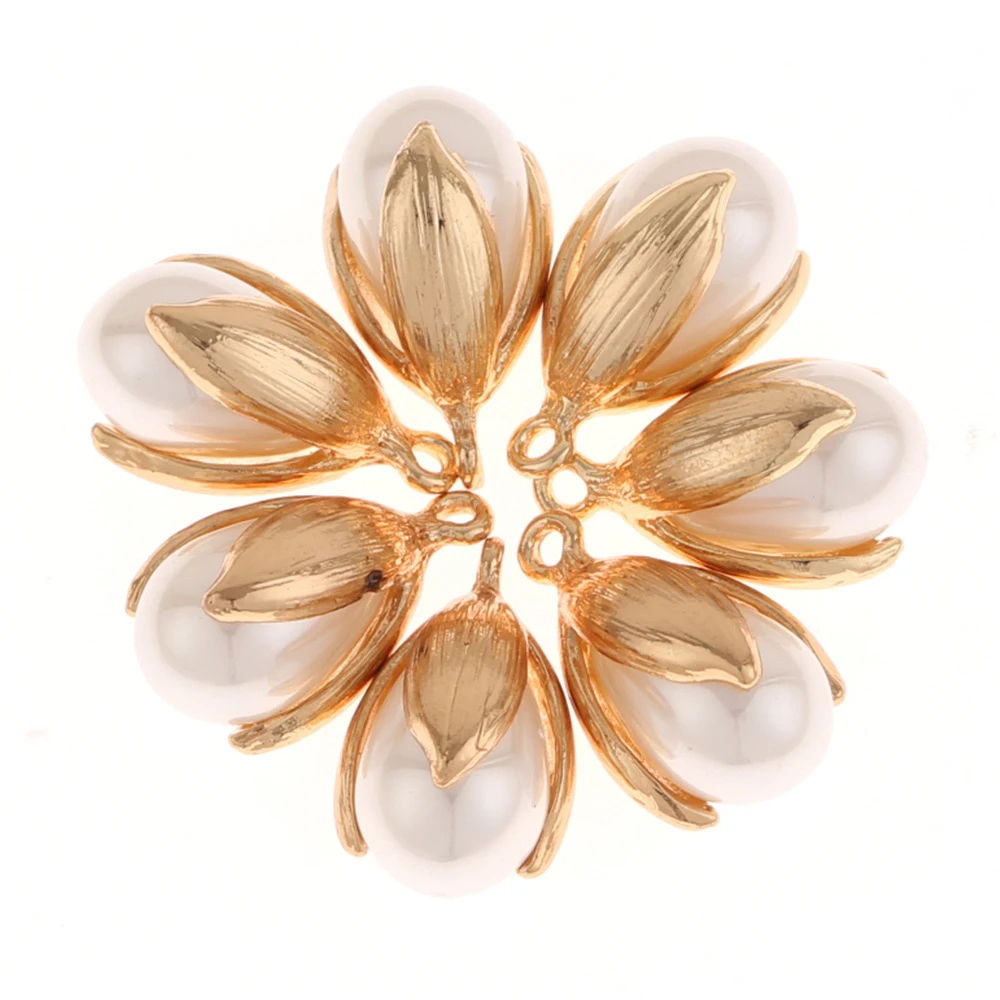 

Cordial Design 50Pcs 11*20MM Jewelry Accessories/Earrings Making/Flower With Pearl/Tulip Shape/DIY/Hand Made/Earring Findings