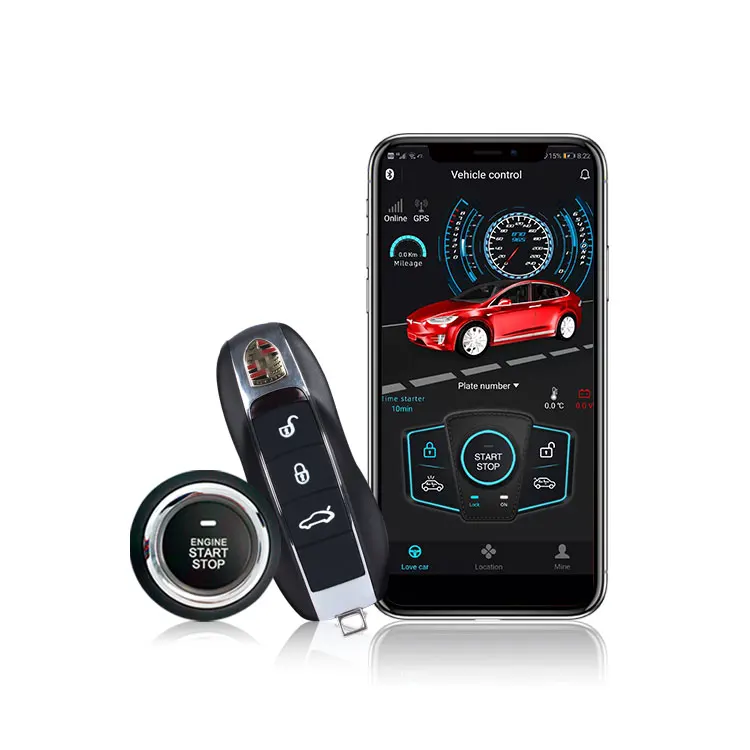 

4G GPS GSM Smartphone Control Engine Start Stop Alarm