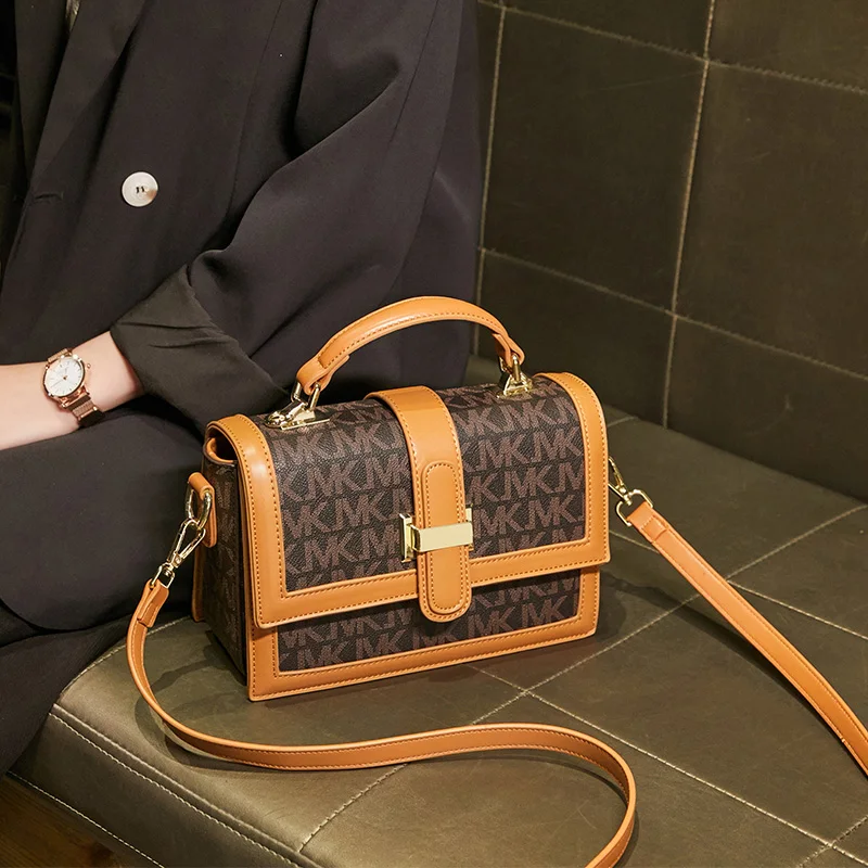 

2021 square PVC leather crossbody bags personality fashion trendy sling bag designer hand bags women wholesalers