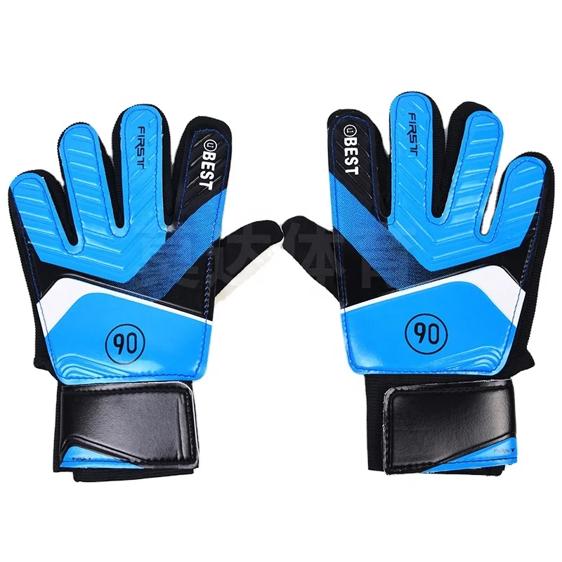 

Hot selling outdoor sports team sports children football goalkeeper gloves football game training non-slip latex gloves, Customized color