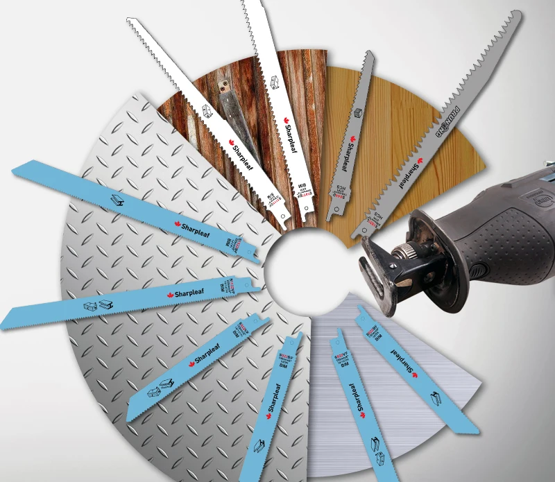 China Premiere Recip Reciprocating Saw Blades Set For Wood Metal