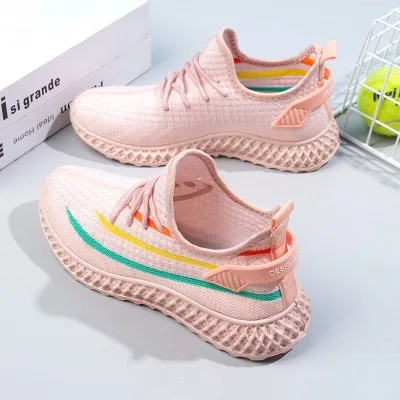 

OEM basket femme wholesale colorful new fashion casual flat white designer famous tennis running ladies women's sports shoes, White/green/black/grey/pink