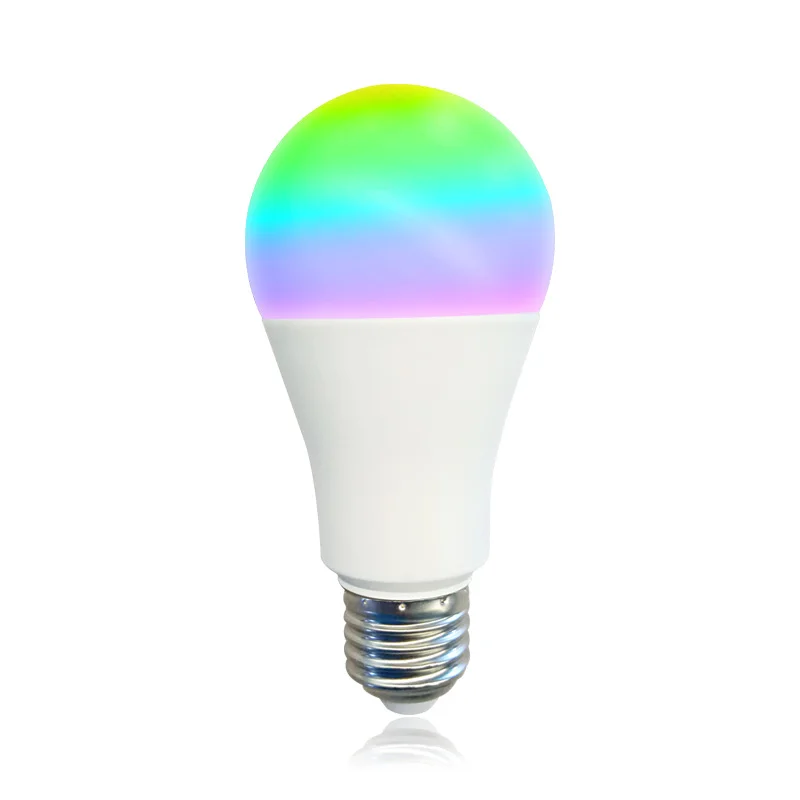 Smart light bulb alexa google home controlled by the Tuya app 16 Million Colors Works With 2.4ghz Wi-fi Network