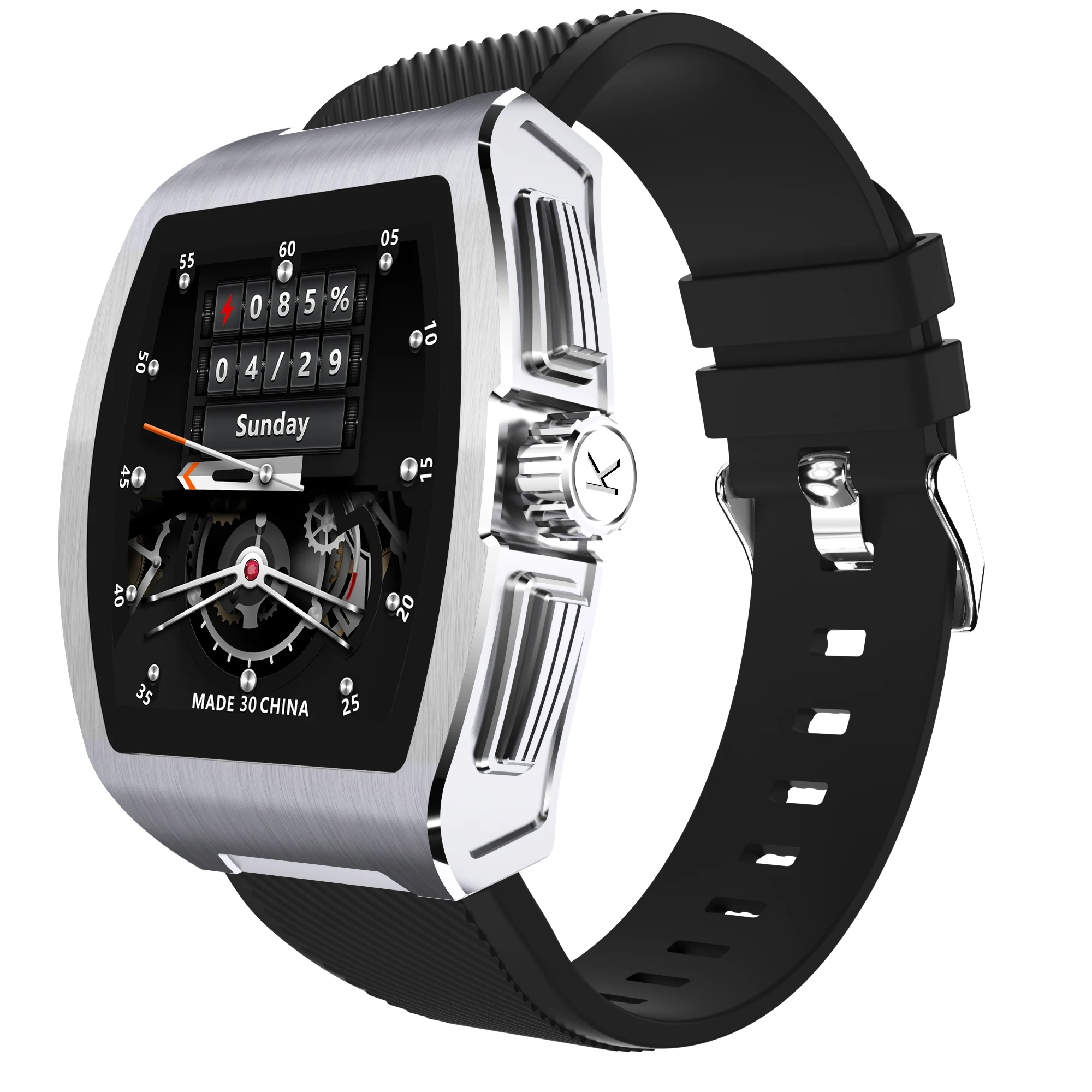 

Brightside Classical Style Smartwatch 1.4Inch Touch Bt Call Play Music Sports Watches Luxury Ip68 Waterproof Smart Watch
