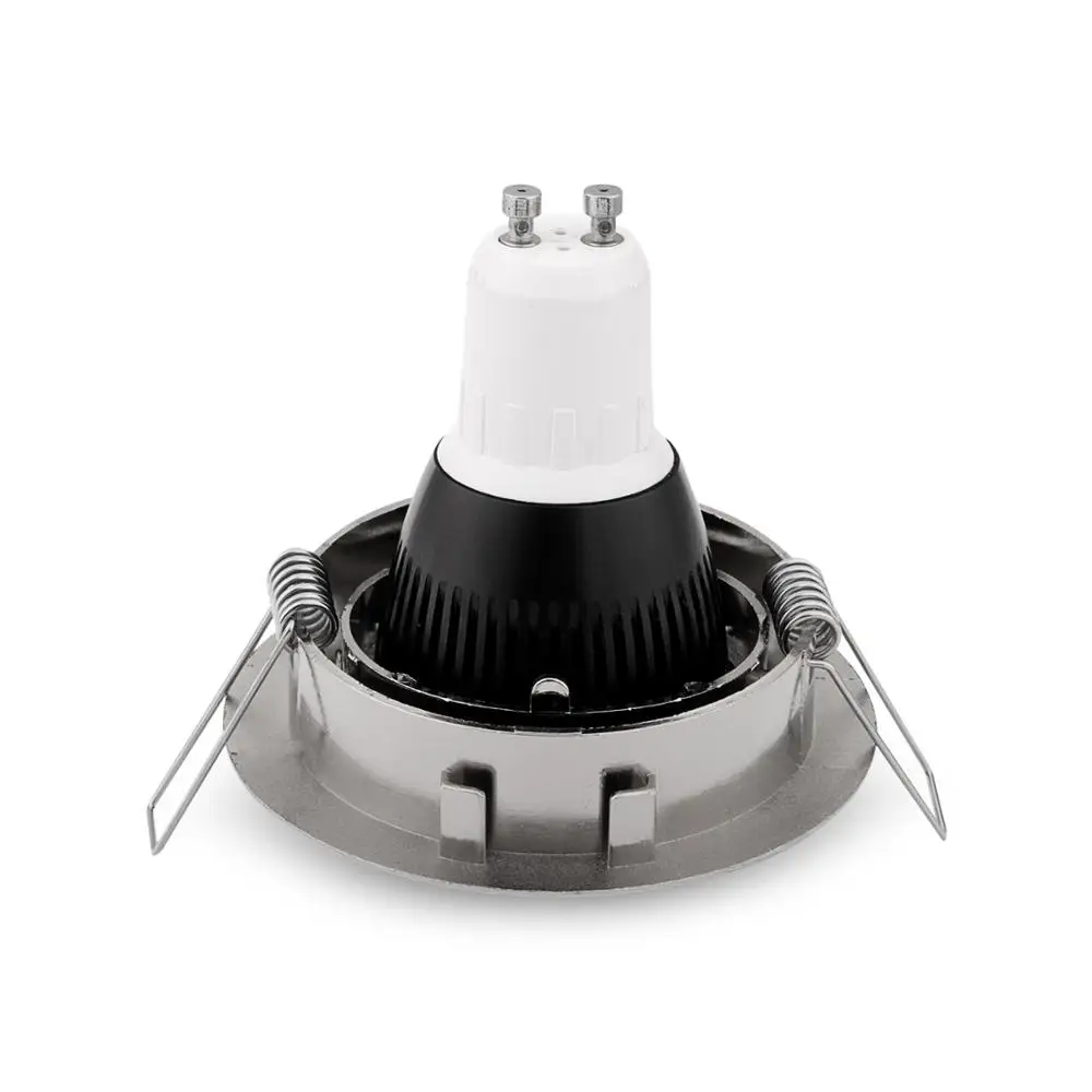 
Modern Design Round Indoor Downlight Fixture GU10 Led Housing Led Spot Light Trims 