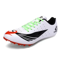 

Professional running track and field spikes lightweight non-slip training shoes