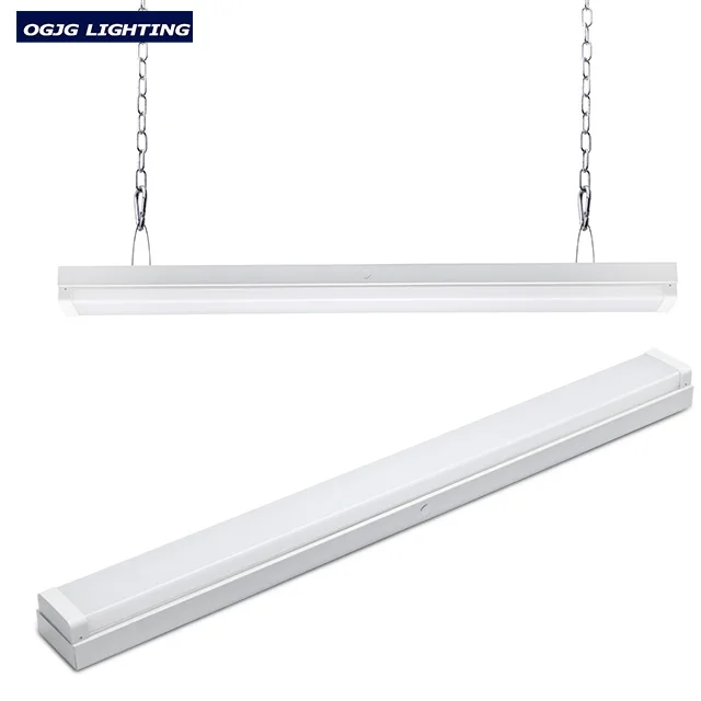 OGJG TUV CB CE SAA low bay motion sensor hanging linear light emergency battery led batten pendant lighting