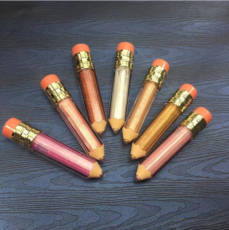 

Manufacturer Kids lip gloss pencil low MOQ beauty cosmetics Lip Gloss Vendors Private Label Custom kids Clear Lip Gloss Base, Muliti-color