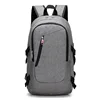 Manufacture wholesale cheap hot sell stylish slim smart travel laptop backpack with USB charger school computer backpack bag