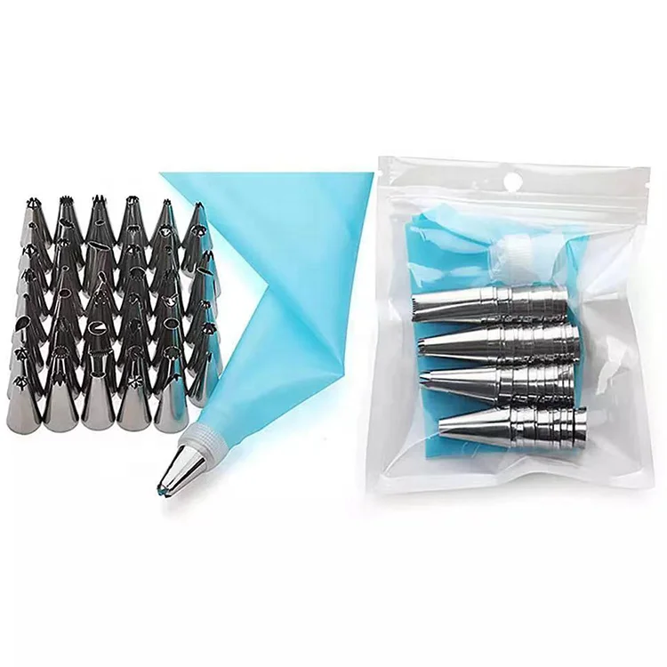 

8/14/26/50pcs Stainless steel cake nozzle icing piping tips set cake decorating tools