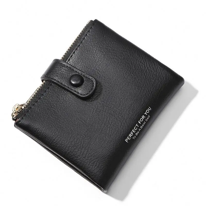 

AIYIYANG New 2021 Style Fashion Women Mini Money Leather Bag Coin Short Wallets Soft, Multiple