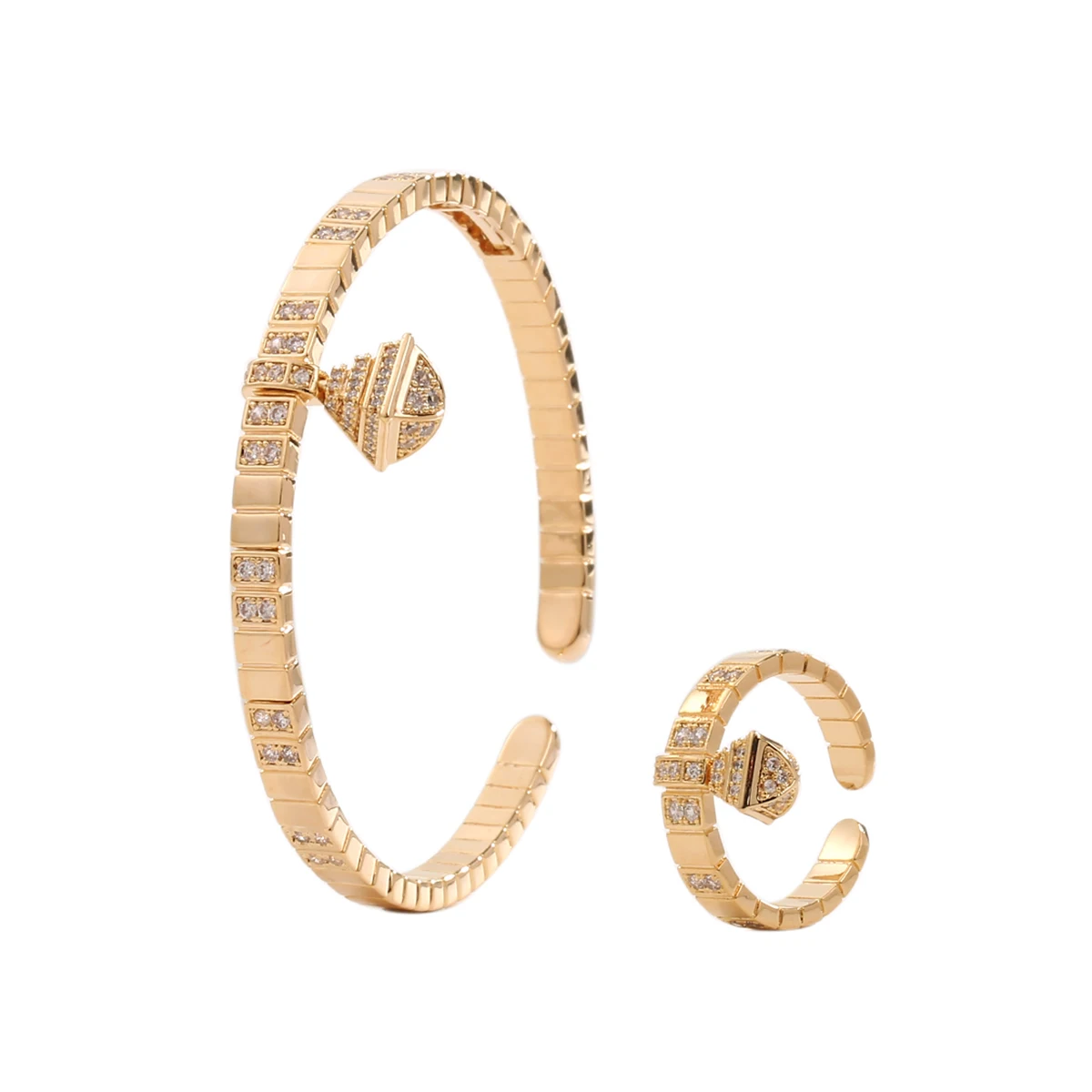 

Jewelry Gift Fashion Jewelry Adjustable Bracelet Stacking Zircon Crystal Bracelet For Women