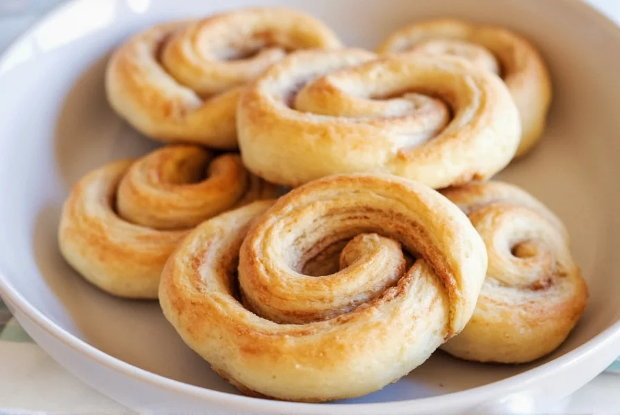 Step-by-step process of making cinnamon twists from dough preparation to finished product