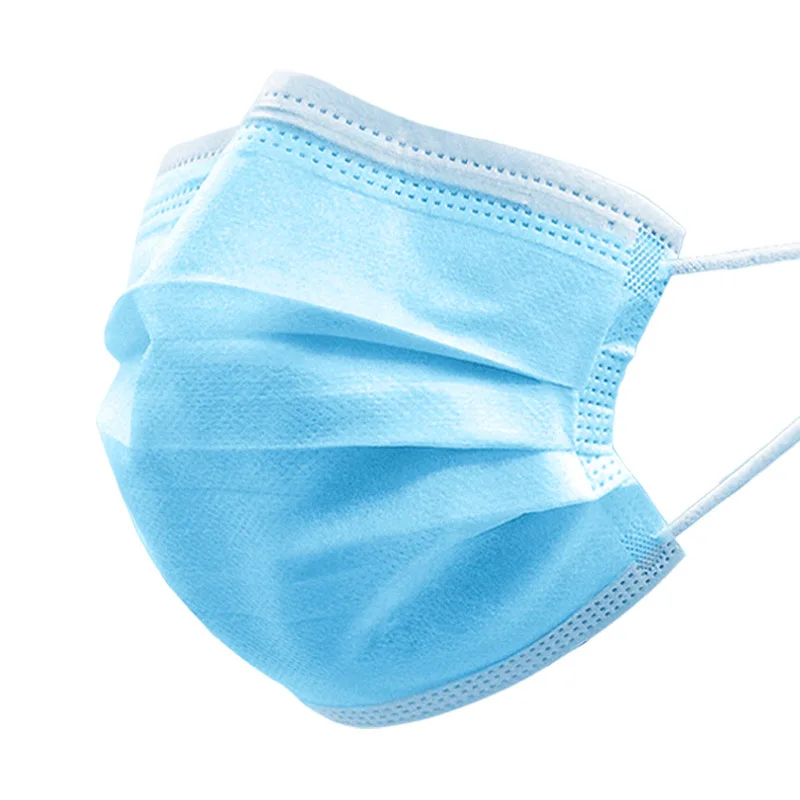 

3ply Disposable Non Woven Face Mask, Blue