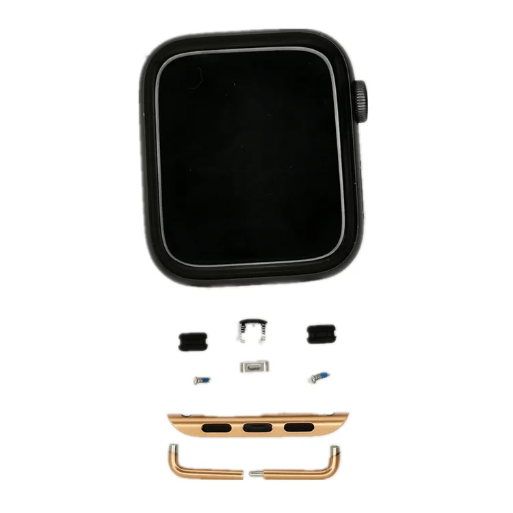 

Apple watch strap connector adapter 435 Iwatch strap 42mm / 38mm 44mm / 40mm seamless high quality stainless steel connector, Black/silver/gold/rose gold