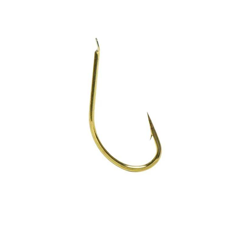 

Japanese high Carbon Steel High Hardness Golden Barbed Hook Fish Hook For Fishing